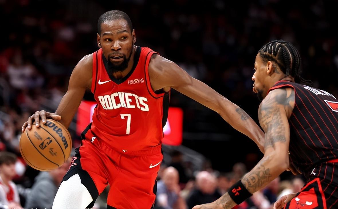 火箭终结3连败!杜兰特两记暴扣杀死比赛,申京轰23+11,小贾回暖